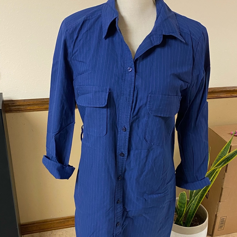 Fall Shirt Dress!